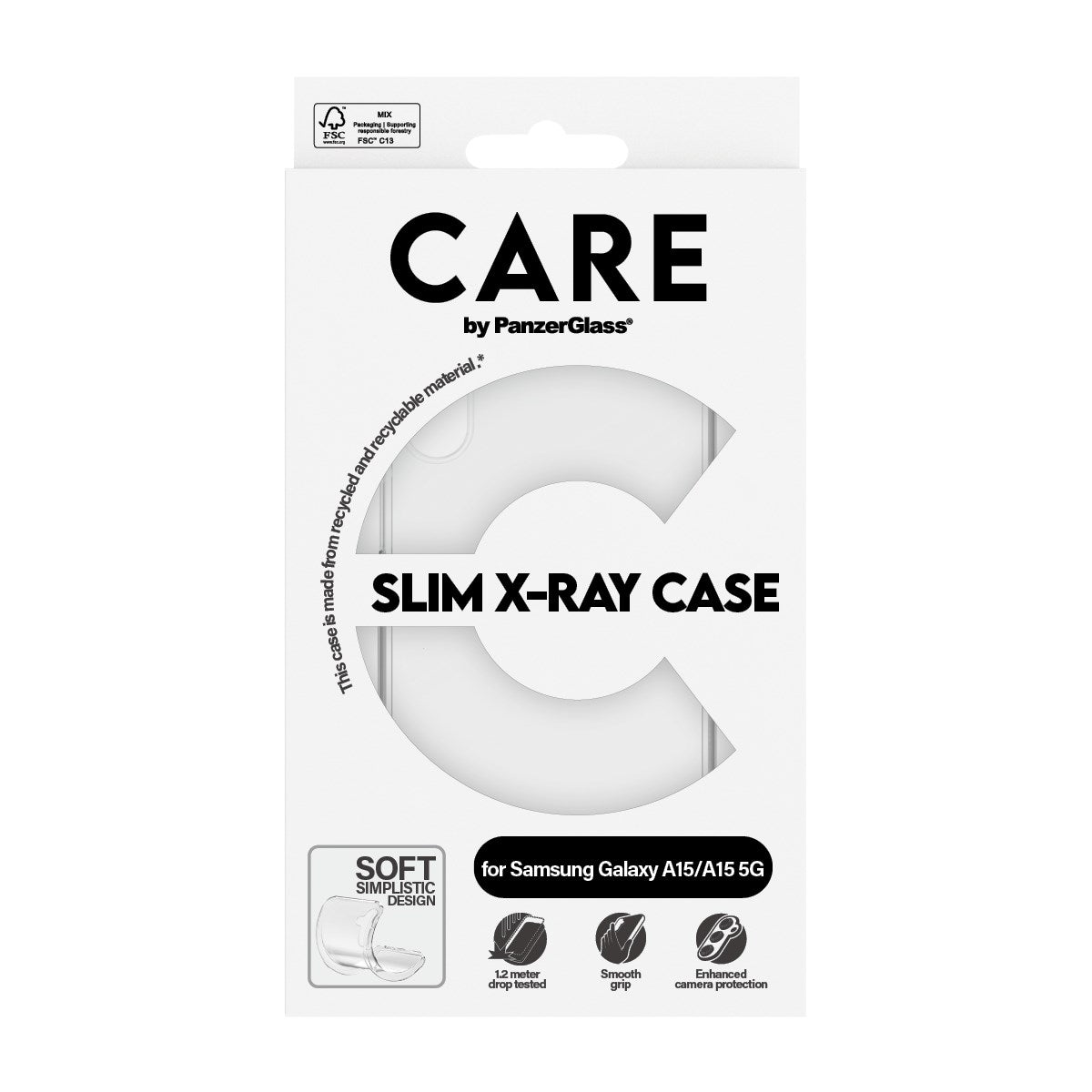CARE by PanzerGlass® X-Ray Case Samsung Galaxy A15 5G